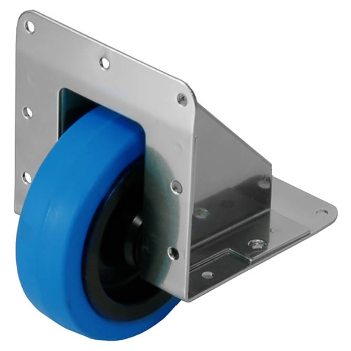 4" 100mm Recessed Caster