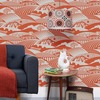 Moordale Wallpaper Harvest Orange Mini Moderns AZDPT033HO