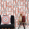 One Day Wallpaper Harvest Orange Mini Moderns AZDPT028HO