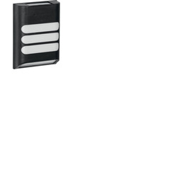 Solar Powered LED Wall Light - Art Deco Style with Intelligent Control