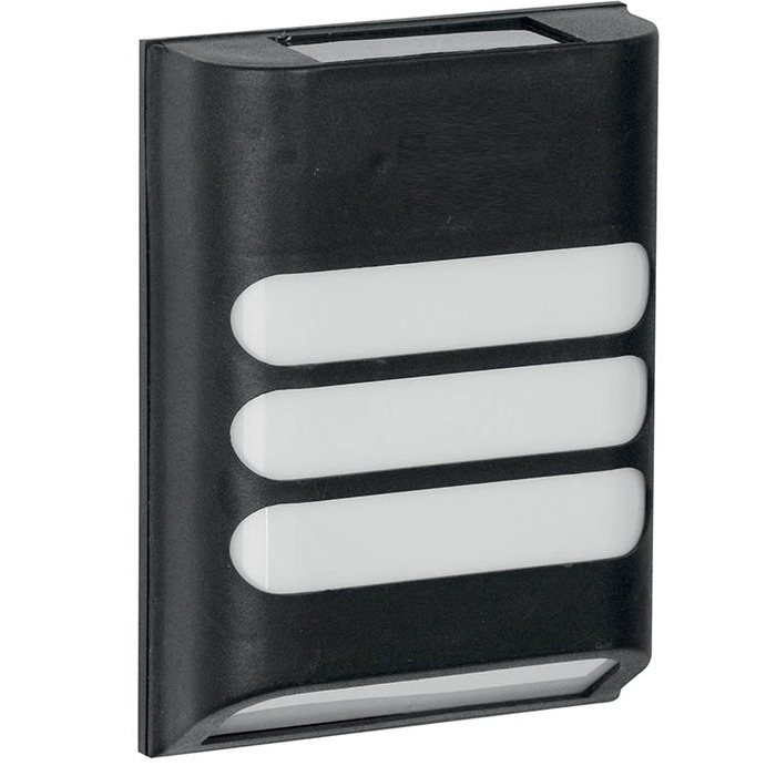 Solar Powered LED Wall Light - Art Deco Style with Intelligent Control