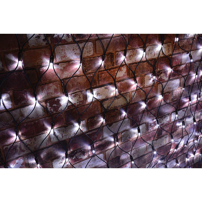 Outdoor LED Net Light with Controller 240V - Cool White