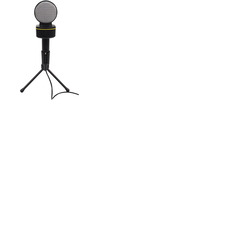 Condenser Microphone with 3. 5mm Jack & Volume Control
