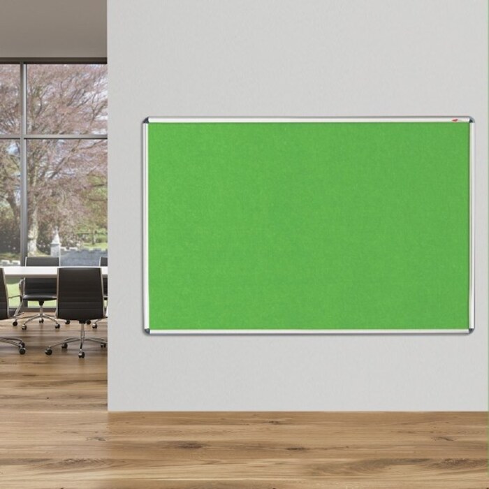 Shield Resist-a-Flame Coloured Frame Eco-Colour Noticeboard