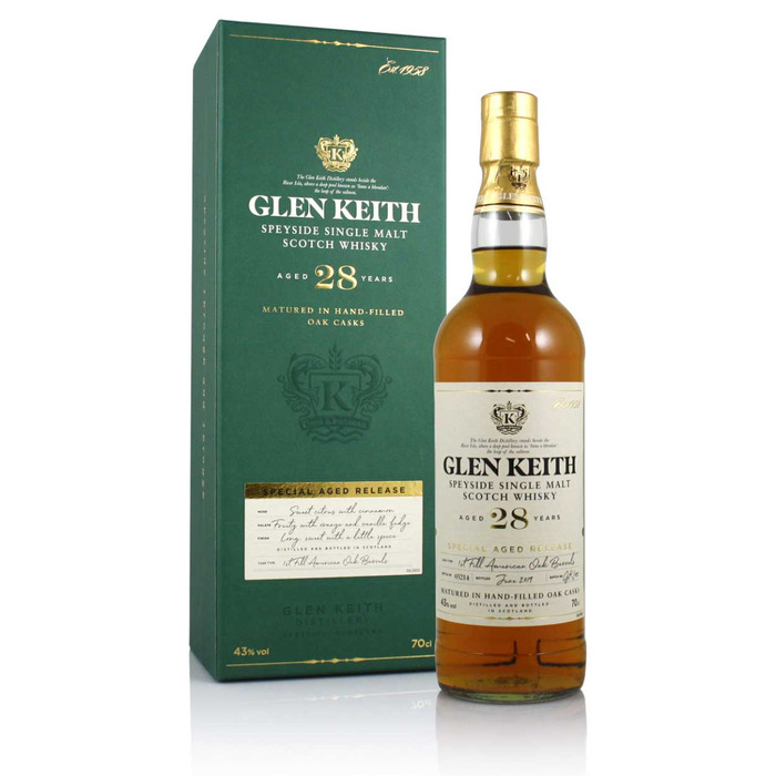 Glen Keith 28 Year Old Secret Speyside Collection