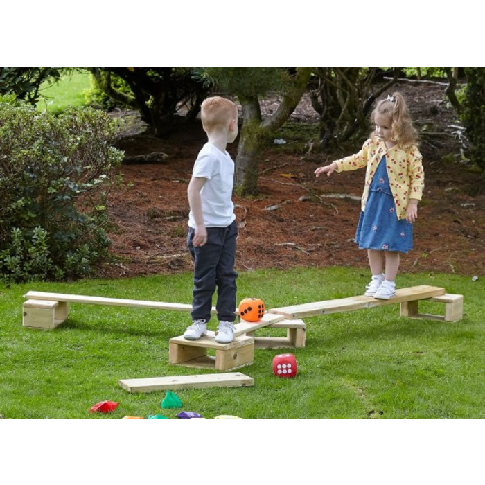 Outdoor Wooden Balance Set