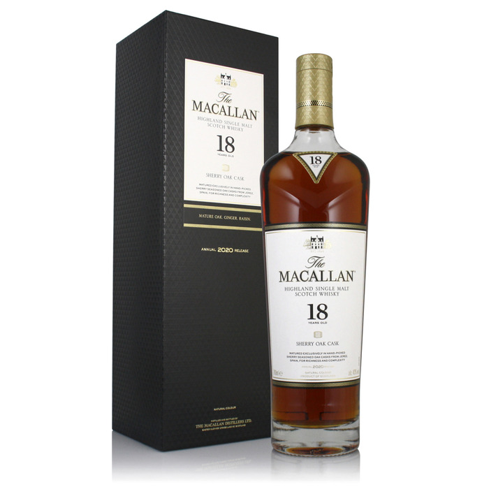 Macallan 18 Year Old Sherry, 2020 Edition