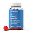 MultiVitamin Gummies with Vitamin A, B, D, C & E - 60 Gummies - 60 Gummies - Strawberry Flavour
