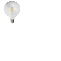 Globe Filament ES LED Lamp 2700K - G125 6 Watt