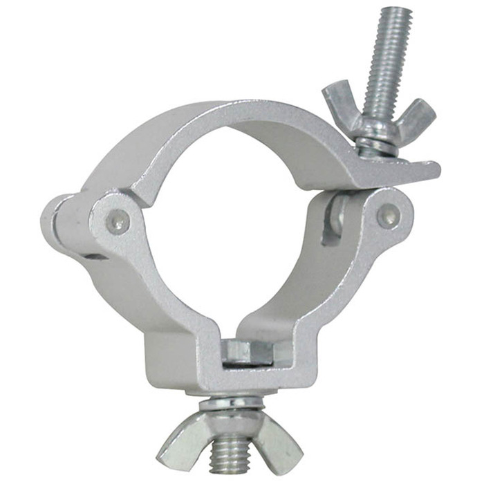 Lighting Half Coupler 48-51mm 50Kg SWL - Silver