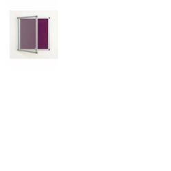 Eco-Sound Blazemaster Metropolitan Frame Tamperproof Noticeboard