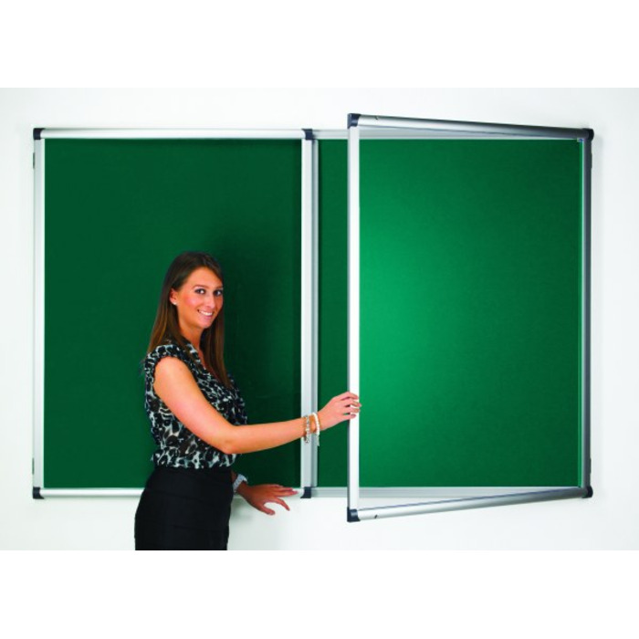 Eco-Sound Blazemaster Metropolitan Frame Tamperproof Noticeboard