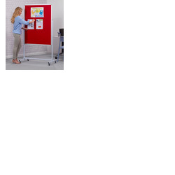 Mobile Double Sided Noticeboard