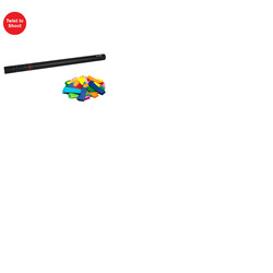 Handheld Confetti Cannon 80cm - Multi Colour