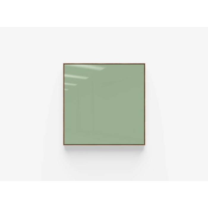 'Area' Oak Framed Glass Board