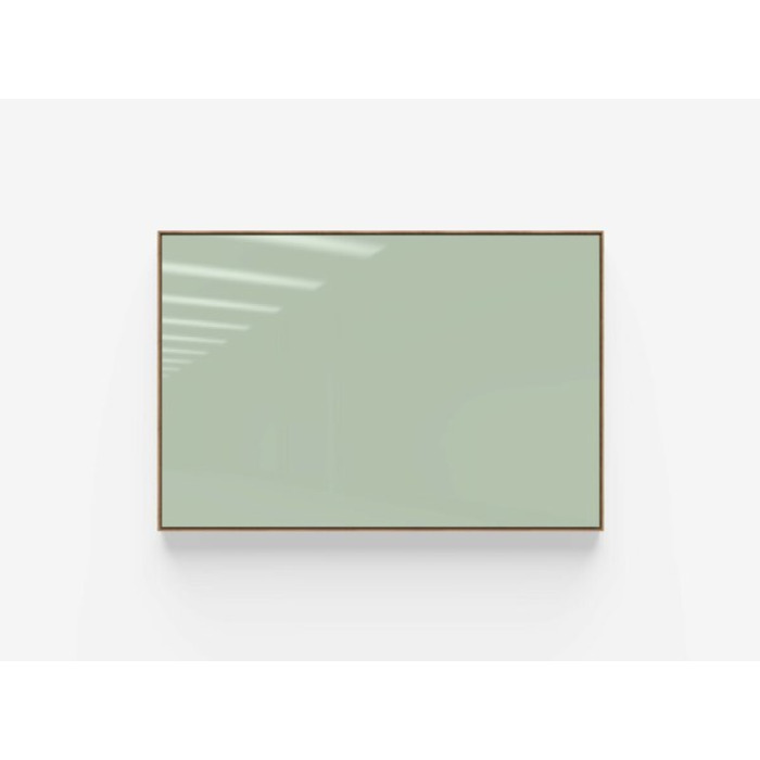 'Area' Oak Framed Glass Board