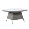 Alexander Rose Monte Carlo Round Glass Top Table (1. 5m)