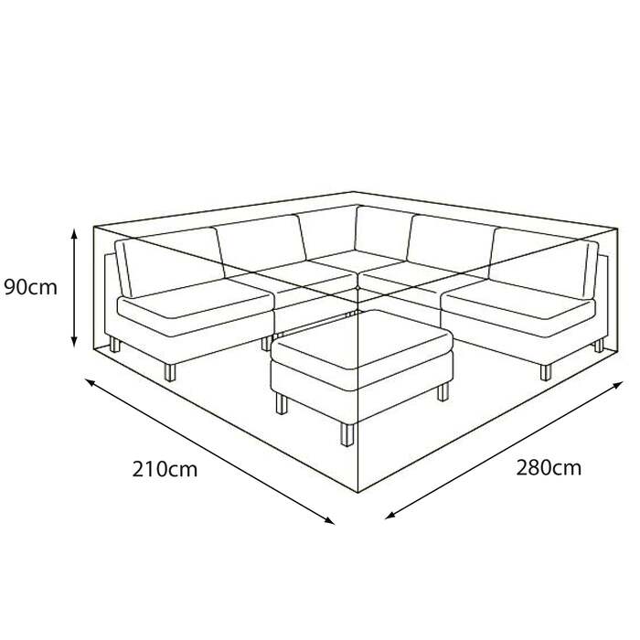 LG Outdoor Medium Modular Set Deluxe Cover