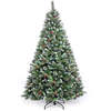 Artificial Christmas Tree Killarney Pine PVC with Metal Stand by Noma, 6ft