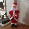 2. 3ft (70cm) Traditional Musical Animated Standing Santa Father Christmas Figure