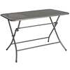 Alexander Rose Portofino Metal Folding Rectangular Garden Table (1. 1m x 0. 7m)