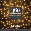 Noma Christmas 120, 240, 360, 480, 720, 1000 Multifunction String Lights with Green Cable