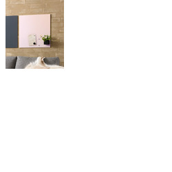 NAGA Magnetic Glass Noticeboard POWDER 100 x 100cm
