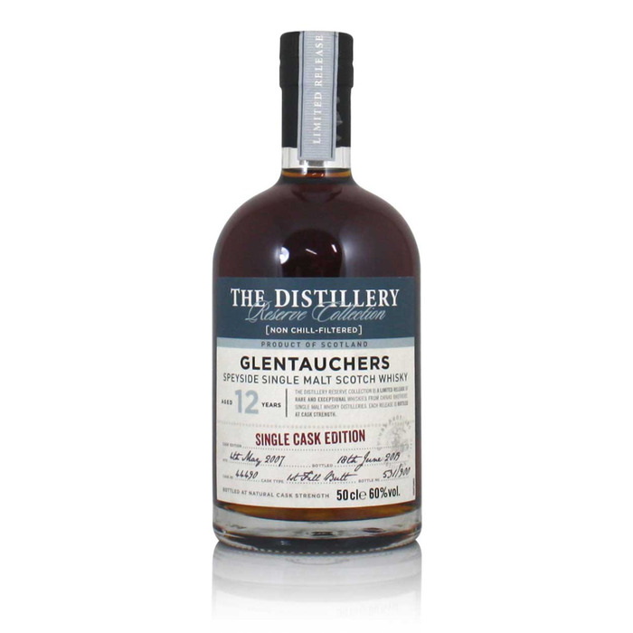 Glentauchers 2007 12 Year Old Reserve Collection Cask #44490