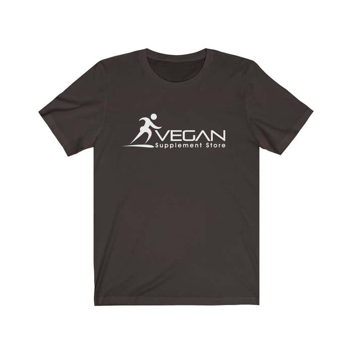 Unisex Jersey Short Sleeve Tee, Brown