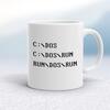 C DOS RUN Mug