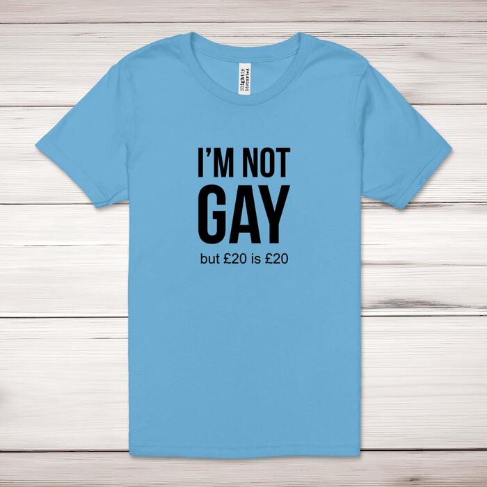 I'm Not Gay But £20 Is £20 Adult T