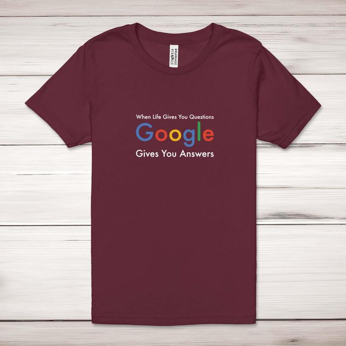Google Gives You Answers Adult T-Shirt