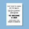 Take The Iron Throne Greeting Card