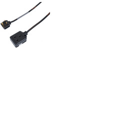 Single Gang 13A Extension Lead with Titanex Rubber Cable