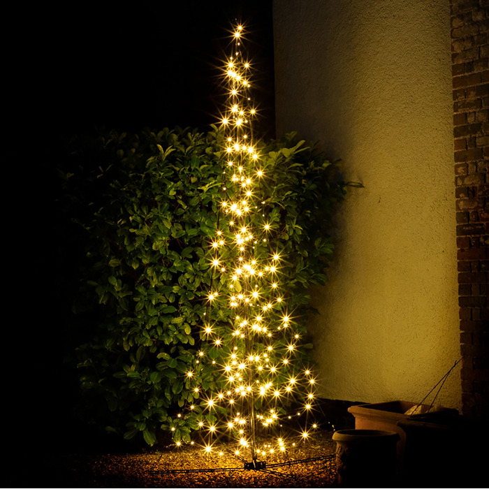 Noma Christmas Starry Nights Floor Standing Tree (2M & 3M), 3m (with 240 LED)