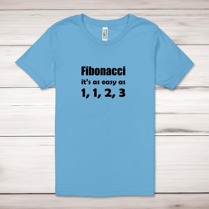 Fibonacci Adult T-Shirt