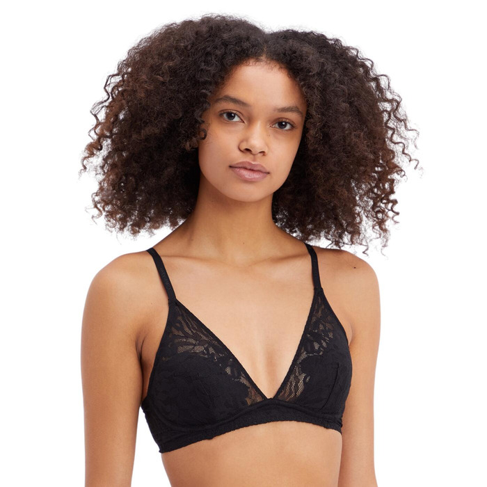 Calvin Klein Ultra-Soft Lace Plunge Bra