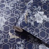 Lipsy Himara Geometric Wallpaper Blue / Gold Muriva 144070