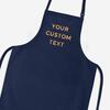 Personalised Text Lights Apron