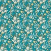 William Morris Golden Lily Wallpaper Teal W0174/03