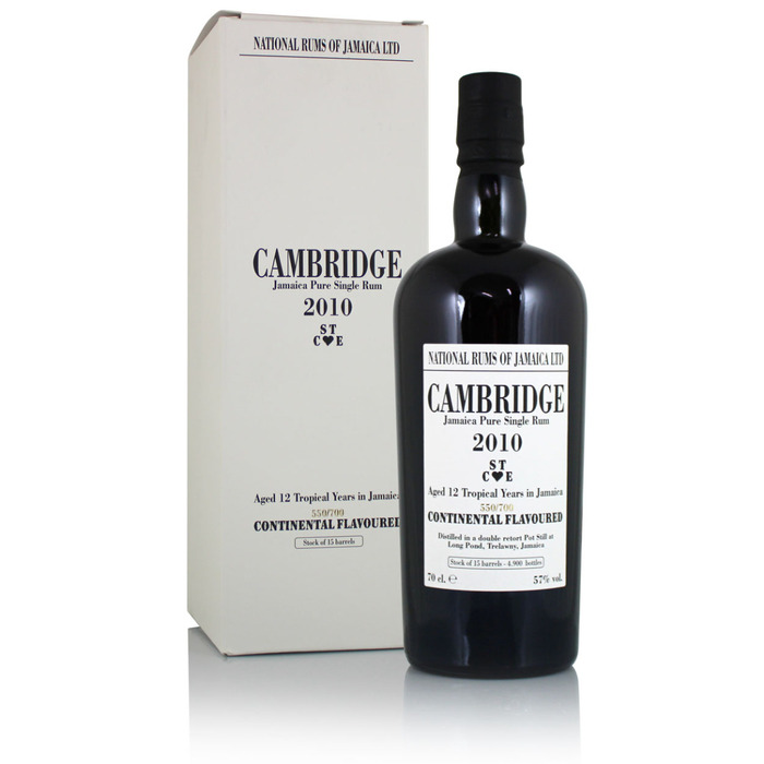 Cambridge STC E 2010 (Long Pond) 12YO Jamaican Rum