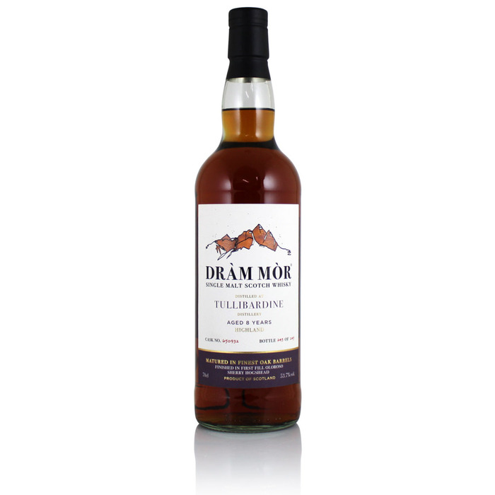 Tullibardine 2015 8 Year Old Dram Mor Single Cask #650932