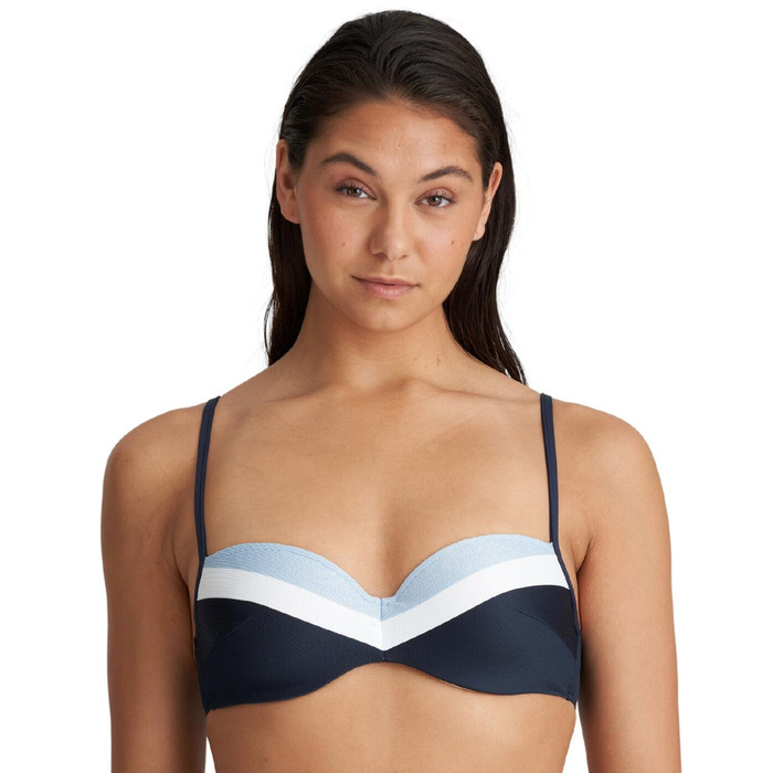 Marie Jo Sitges Padded Balcony Bikini Top - Cloud Party - 36D