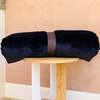 Dog Bed Duvet Cover Two Sizes Faux Fur & Suede Blackberry