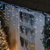 White LED Multi-Function Christmas Icicle Lights