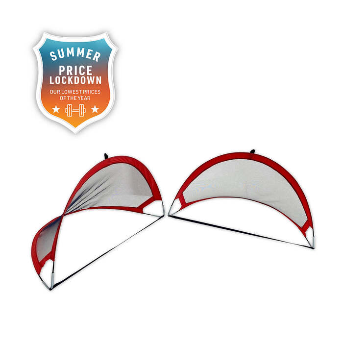 Twin Portable Goals Set
