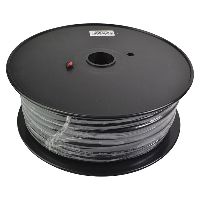 Speaker Cable Rubber Covered Oxygen Free Copper 50m Roll 2. 5mm