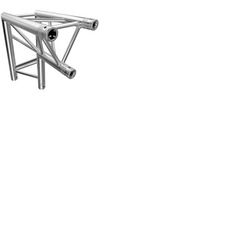 Global Triangle Truss F33 2 Way Corner Apex Down 50mm