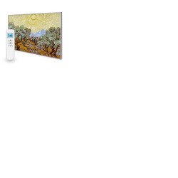 795x1195 Olive Trees with Yellow Sky and Sun Image Nexus Wi-Fi Infrared Heating Panel 900W - Electric Wall Panel Heater