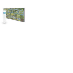 595x1195 The Pond With Water Lillies Image Nexus Wi-Fi Infrared Heating Panel 700W - Electric Wall Panel Heater